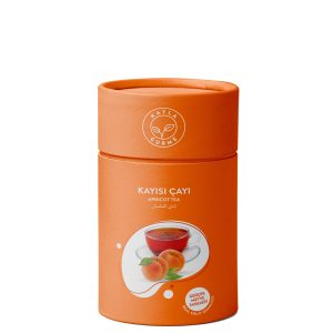 Abrikozenthee – Abrikozenkorrel – Kartonnen Cilinderdoos – 175 gr
Artikelcode: apricotcayitaneli175gr